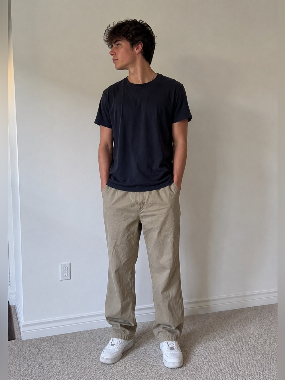 Lands End Men’s Relaxed Fit Khaki Pants